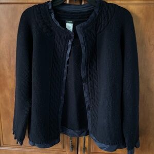 J. Crew Navy Blue Sweater Size Large